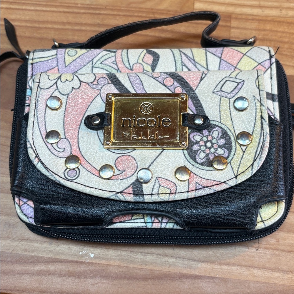 Nicole Miller Vintage Mini-Carry Purse